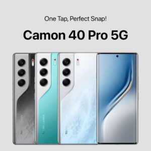 5% PRE-ORDER TECNO CAMON 40 PRO 5G 12/256GB