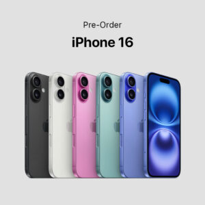 5% PRE-ORDER IPHONE 16 256GB